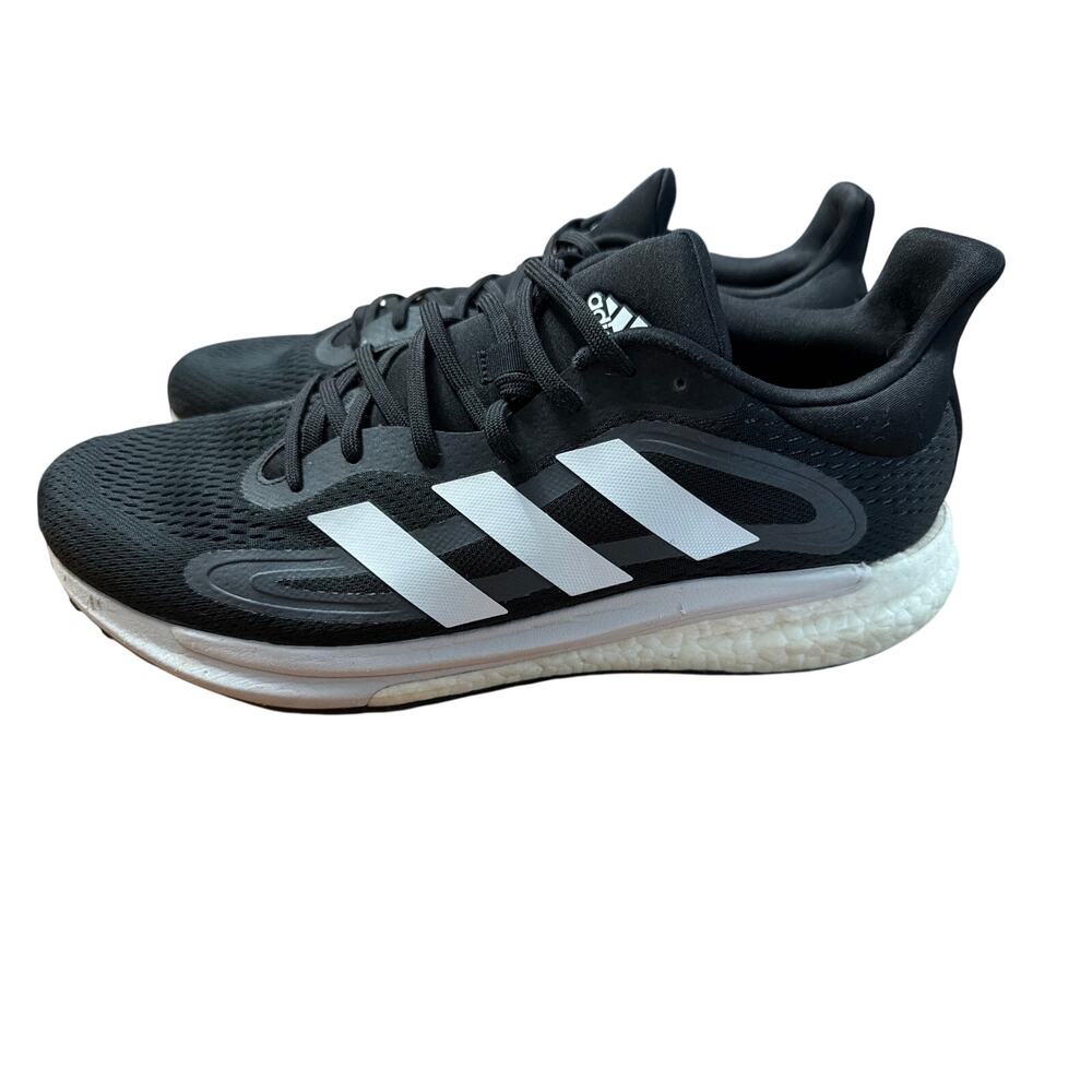 Adidas Men's Solar Glide 4 Black & White Running Sneakers Shoes Size 13